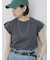 ハシゴレース付きフレンチTシャツ