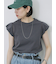 ハシゴレース付きフレンチTシャツ