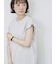 ハシゴレース付きフレンチTシャツ