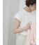 ハシゴレース付きフレンチTシャツ