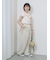ハシゴレース付きフレンチTシャツ
