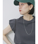 ハシゴレース付きフレンチTシャツ