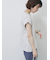 ハシゴレース付きフレンチTシャツ