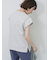 ハシゴレース付きフレンチTシャツ