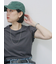 ハシゴレース付きフレンチTシャツ