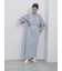 クロップドレイヤードワンピース