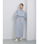 クロップドレイヤードワンピース