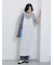 メッシュレースキャミワンピース