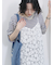 メッシュレースキャミワンピース