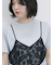 メッシュレースキャミワンピース