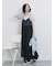 メッシュレースキャミワンピース