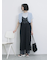 メッシュレースキャミワンピース