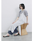 メッシュレースキャミワンピース