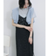 メッシュレースキャミワンピース