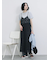 メッシュレースキャミワンピース
