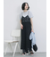 メッシュレースキャミワンピース