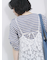 メッシュレースキャミワンピース