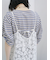 メッシュレースキャミワンピース