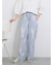 【接触冷感】水彩柄イージーパンツ