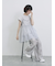 【接触冷感】水彩柄イージーパンツ