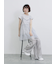 【接触冷感】水彩柄イージーパンツ
