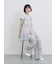 【接触冷感】水彩柄イージーパンツ