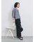 シアー開襟シャツ