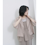シアー開襟シャツ