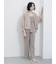 シアー開襟シャツ