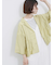 シアー開襟シャツ