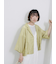 シアー開襟シャツ