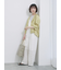 シアー開襟シャツ