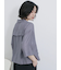 シアー開襟シャツ