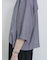 シアー開襟シャツ