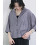 シアー開襟シャツ
