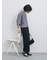 シアー開襟シャツ