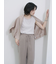 シアー開襟シャツ