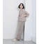 シアー開襟シャツ