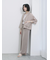 シアー開襟シャツ