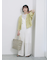 シアー開襟シャツ
