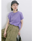 【USAコットン】アソートフレンチスリーブT