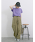【USAコットン】アソートフレンチスリーブT
