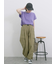 【USAコットン】アソートフレンチスリーブT