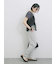 ◎裏毛センタースリットパンツ