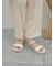 【ふっくらクッション】2wayフラットサンダル