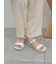 【ふっくらクッション】2wayフラットサンダル