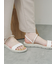 【ふっくらクッション】2wayフラットサンダル