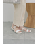 【ふっくらクッション】2wayフラットサンダル