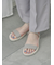 【ふっくらクッション】2wayフラットサンダル