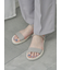【ふっくらクッション】2wayフラットサンダル